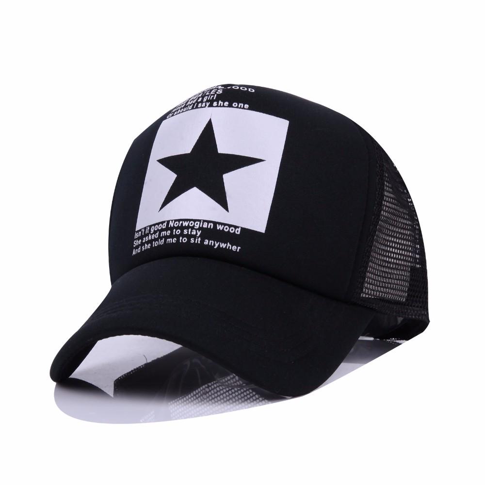 Hat Factory Super Big Stars pet Hoed honkbal snapcap snapback caps Mannen vrouwen hiphop sport hoeden Gorras hoed pet zwart/wit