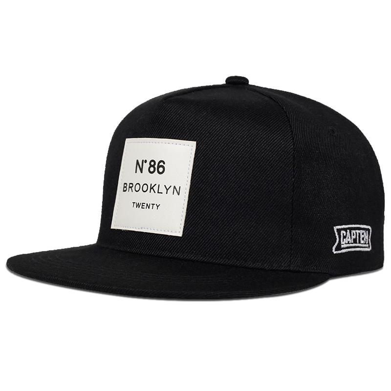 Cap Factory Hoed damesmode katoenen baseballpet heren snapback hiphophoeden zwart