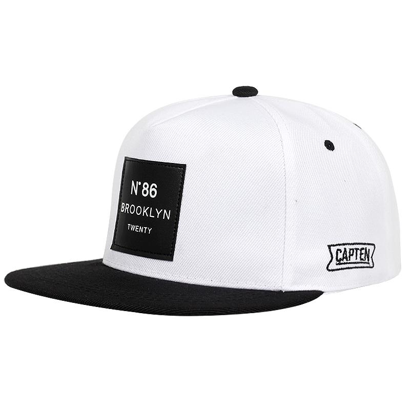 Cap Factory Hoed damesmode katoenen baseballpet heren snapback hiphophoeden wit