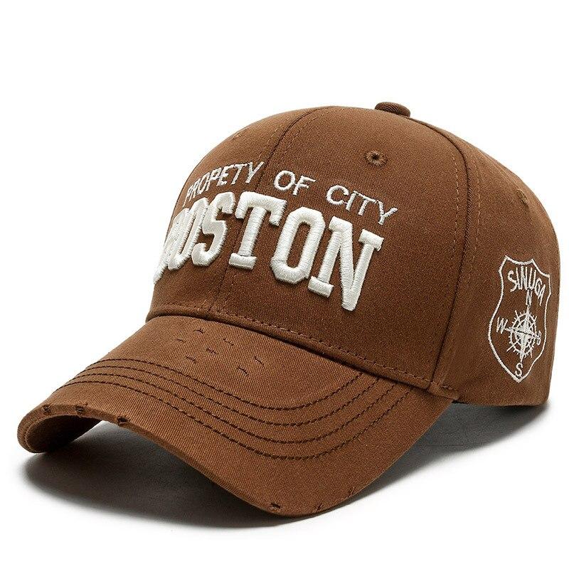 Northwood Hip Hop BOSTON Letter Baseball Caps Heren Dames Snapback Hoeden Katoenen Golf Cap Dad Hat Trucker Cap 56-60 cm