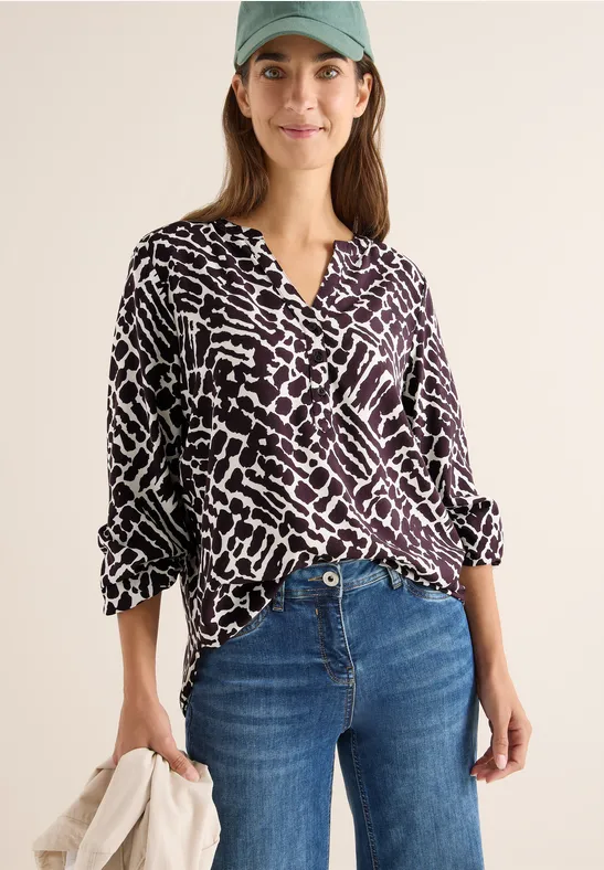 Cecil Gedessineerde blouse