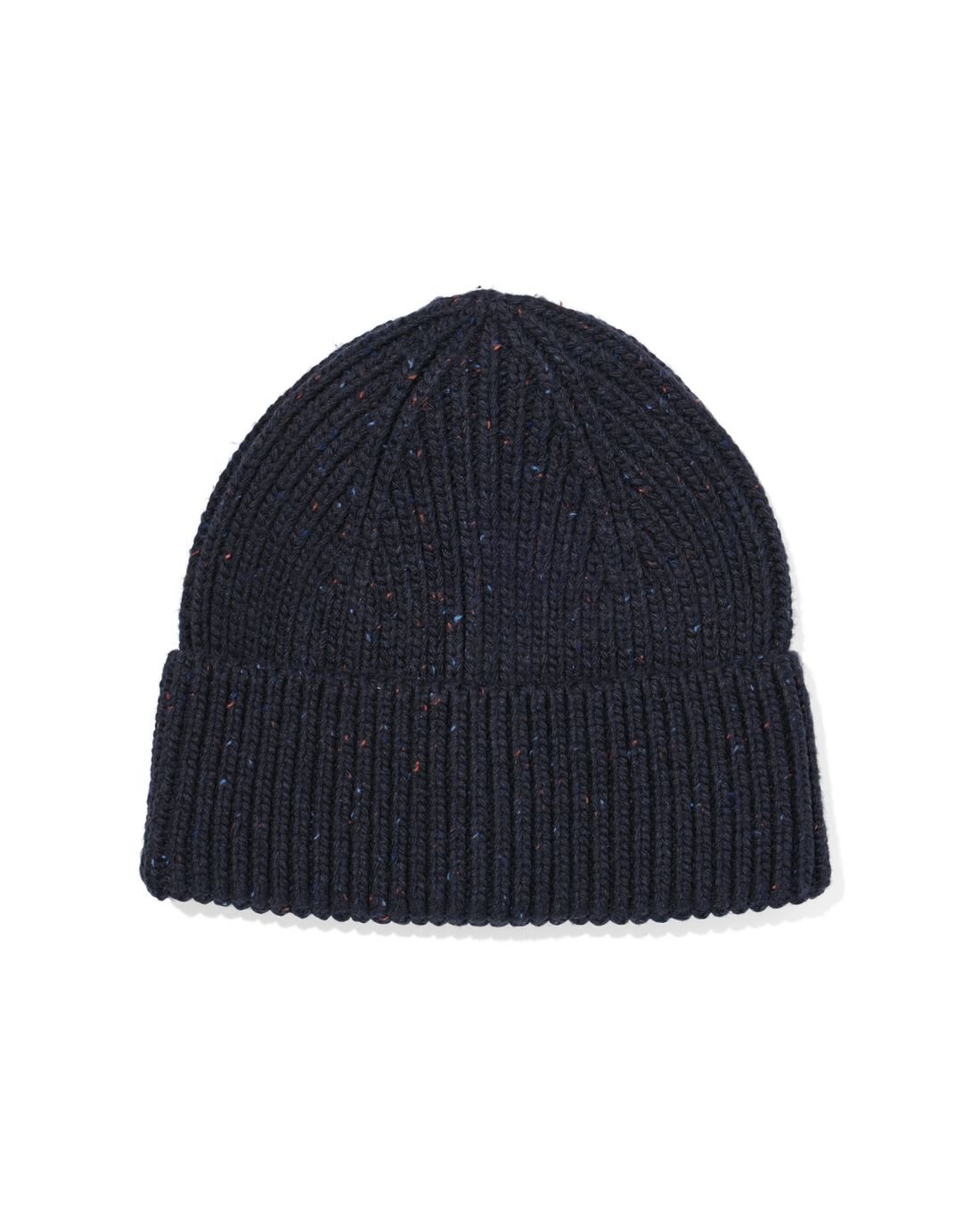 051 Heren Beanie Donkerblauw