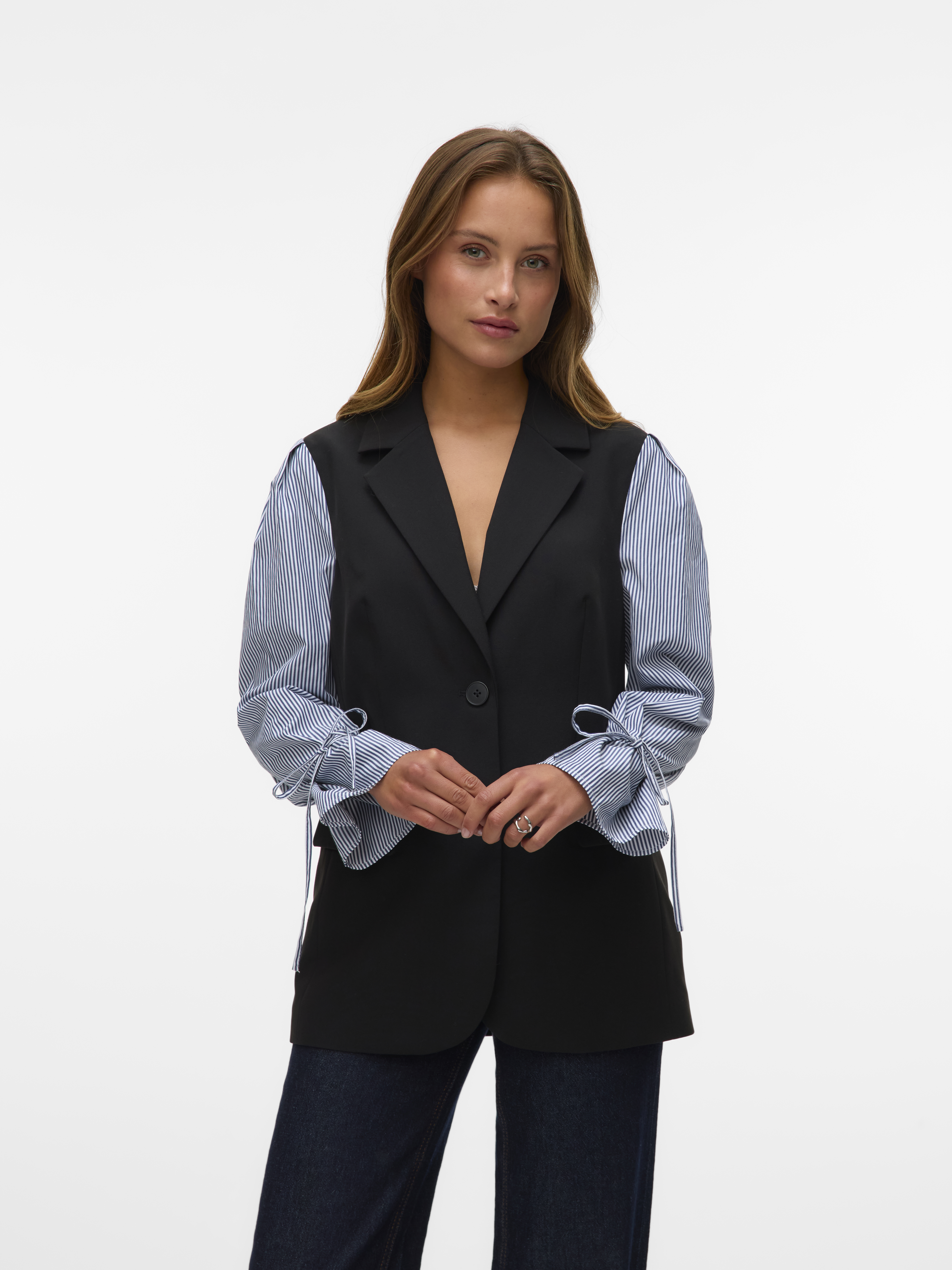Vero Moda Vmtroian ls shirt vest
