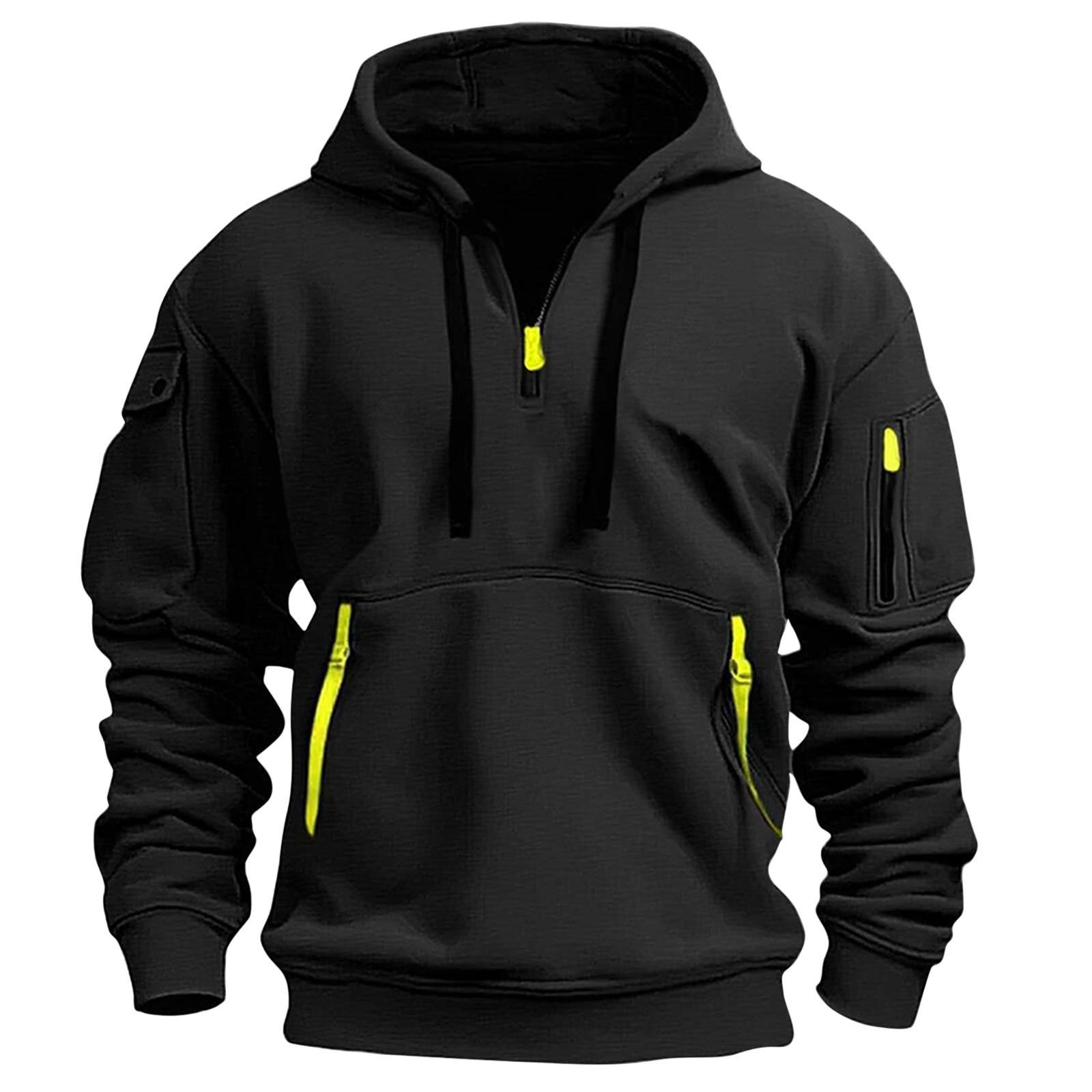 Ren Beauty Heren Sweatshirt Hoodie Rits Arm Zak Cardigan Heren Sport Grote Maat Casual Hoodie XXXL