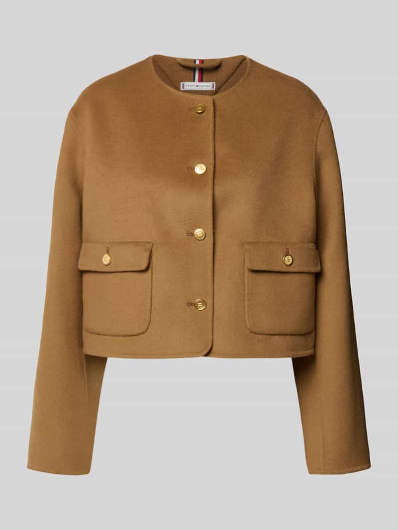 Tommy Hilfiger Kort jack DF WOOL BLEND REG LADY JACKET