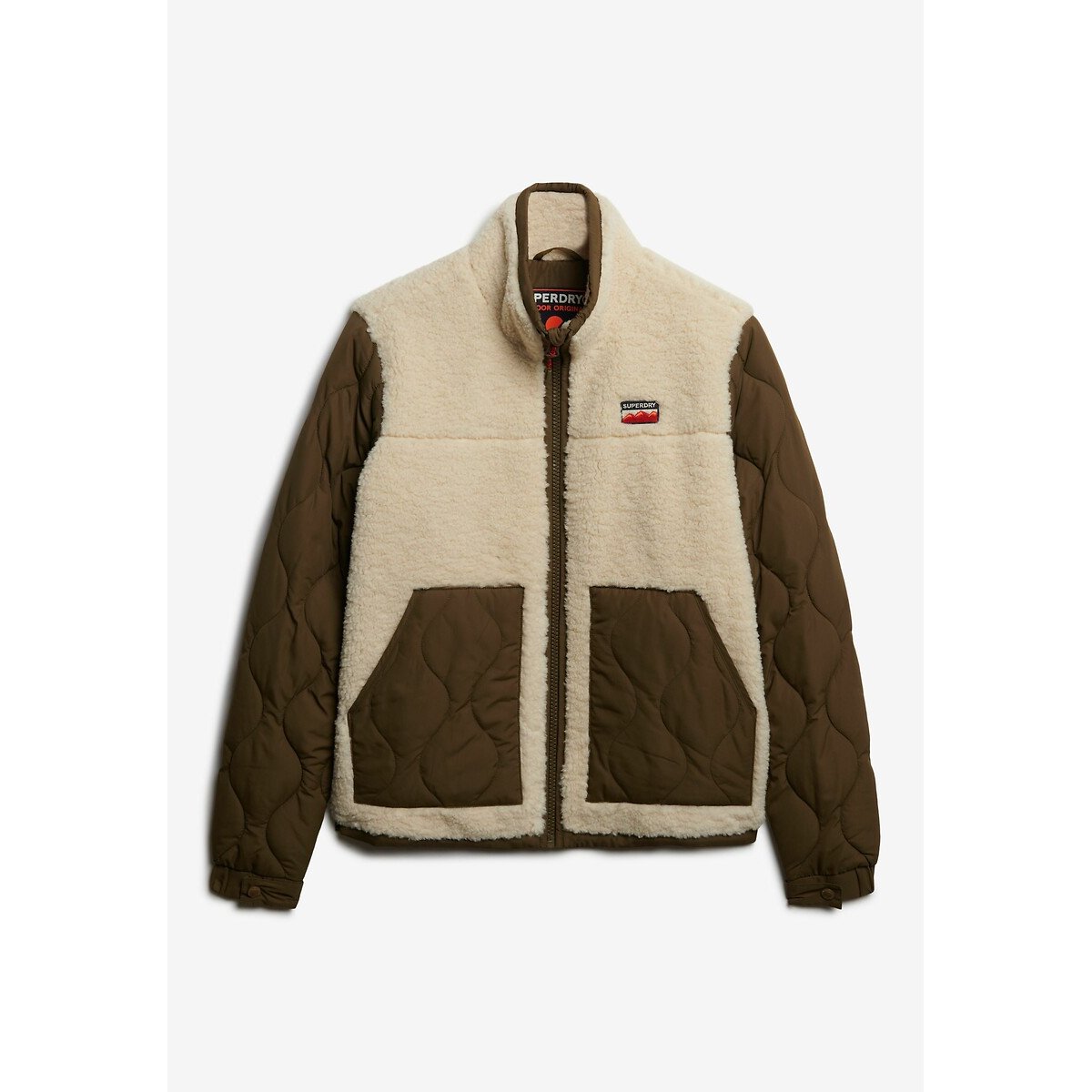 Superdry Parka FLEECE HYBRID JACKET