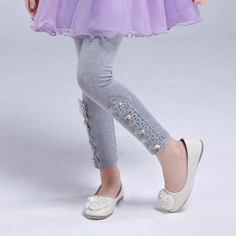 WTEMPO Meisjes leggings Lente en herfst modellen Kinderbroeken Stretchbroeken Buitenkleding Slanke Koreaanse broeken 100