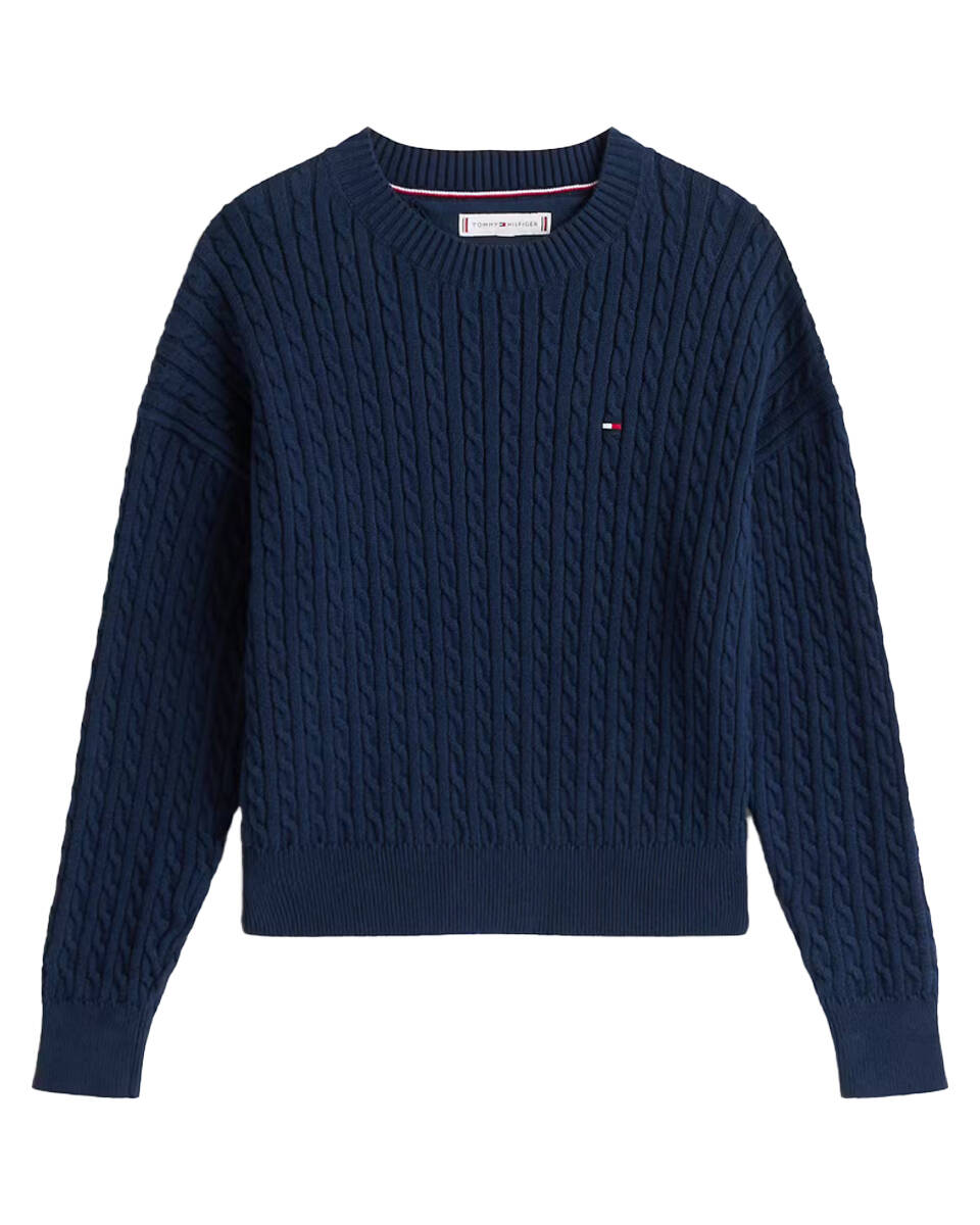 Tommy Hilfiger Gebreide trui CABLE SWEATER Kinderen tot 16 jaar