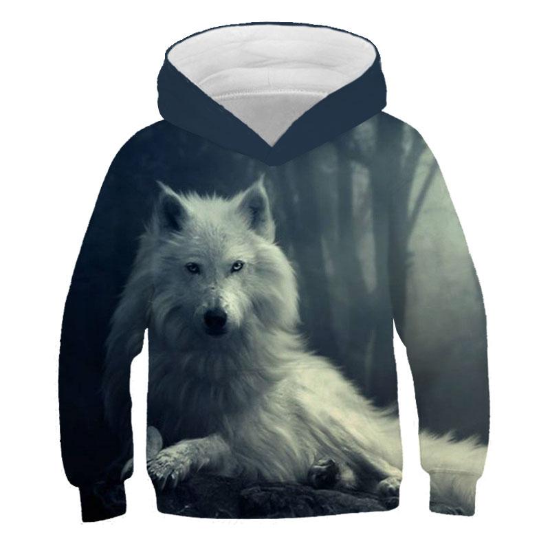 ETST WENDY 011 Lente Herfst Wolf Dieren Print 3D Hoodies 1-14 Jaar Kinderen Cartoon Anime Grafische Kinderen Jongens Lange Mouw Harajuku Sweatshirt 150