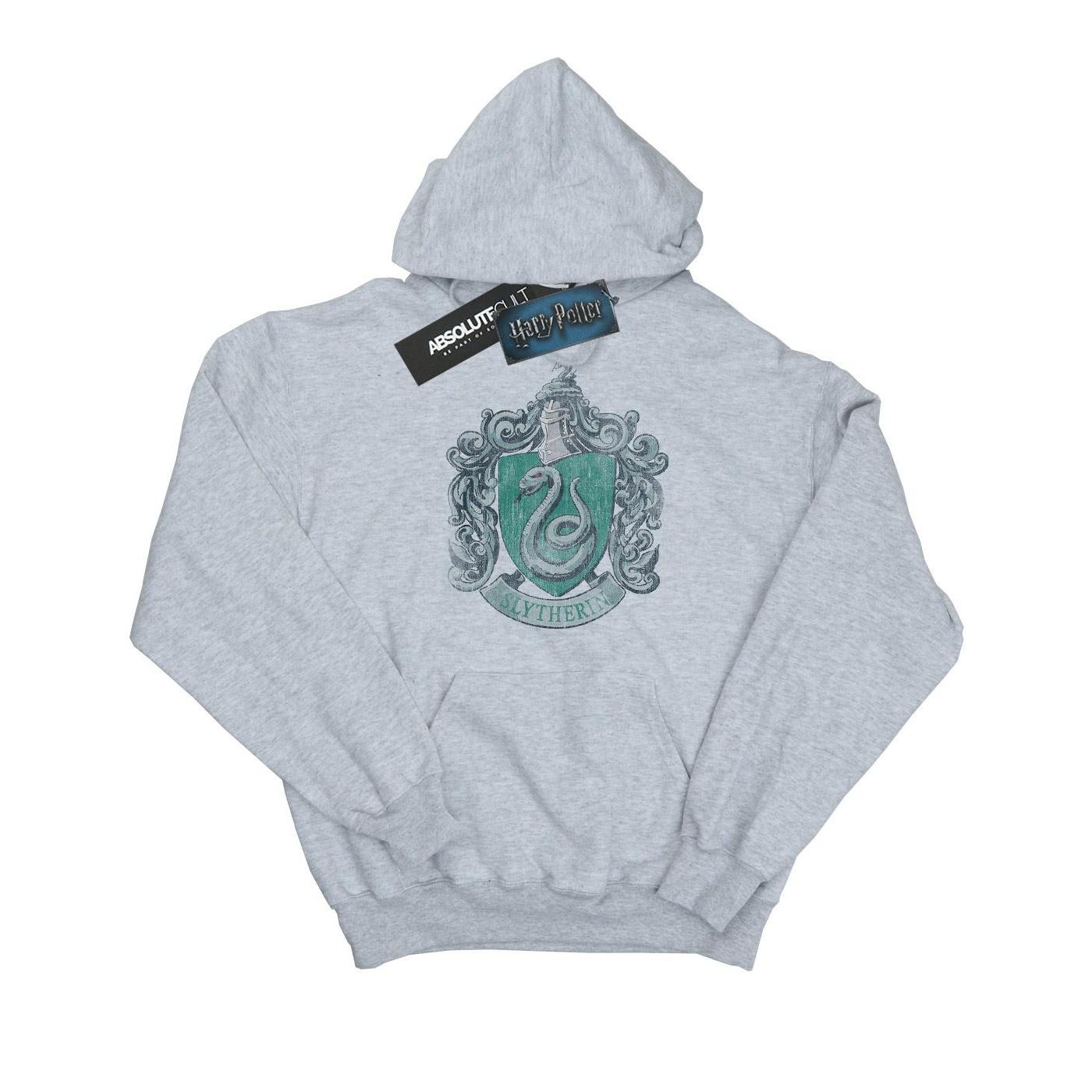 Harry Potter jongens Zwadderich katoenen hoodie 9-11 Years grijs