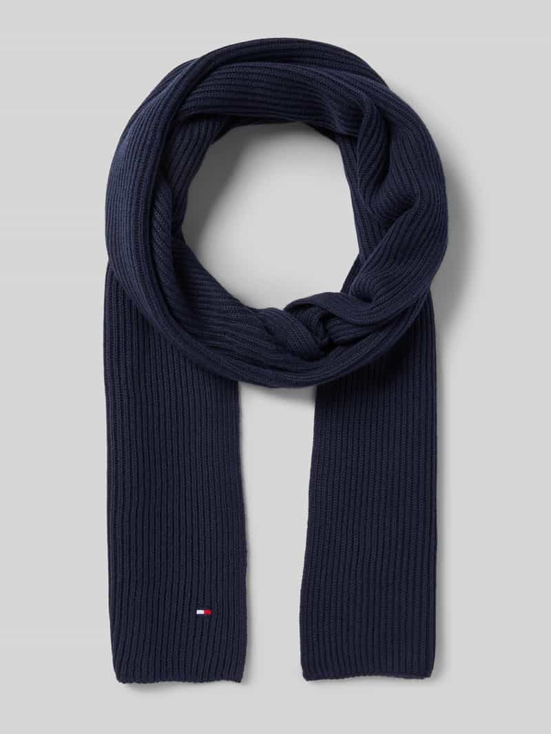 Tommy Hilfiger Gebreide sjaal TH FLAG PIMA COTTON CASH SCARF