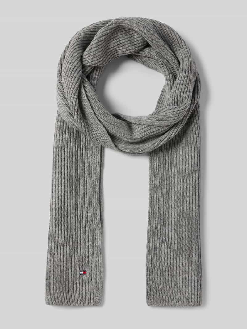 Tommy Hilfiger Gebreide sjaal TH FLAG PIMA COTTON CASH SCARF