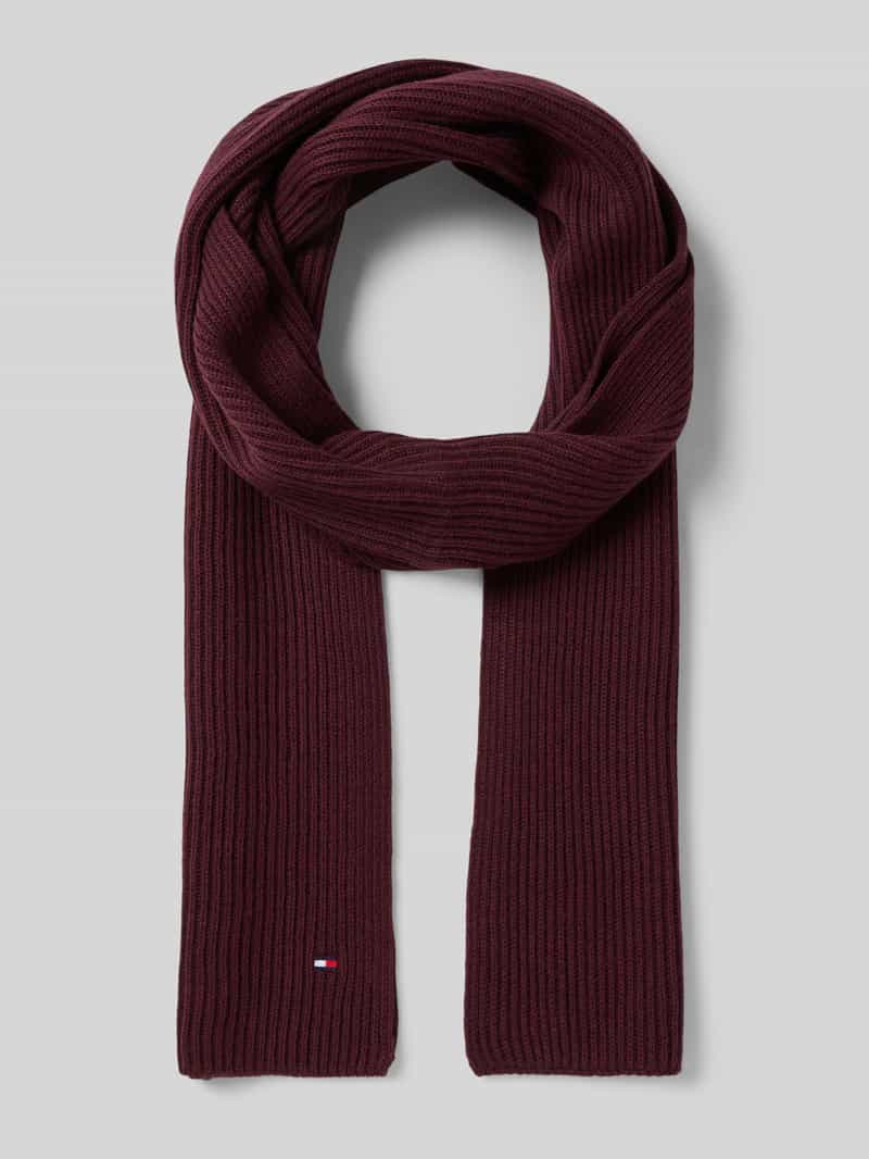 Tommy Hilfiger Gebreide sjaal TH FLAG PIMA COTTON CASH SCARF