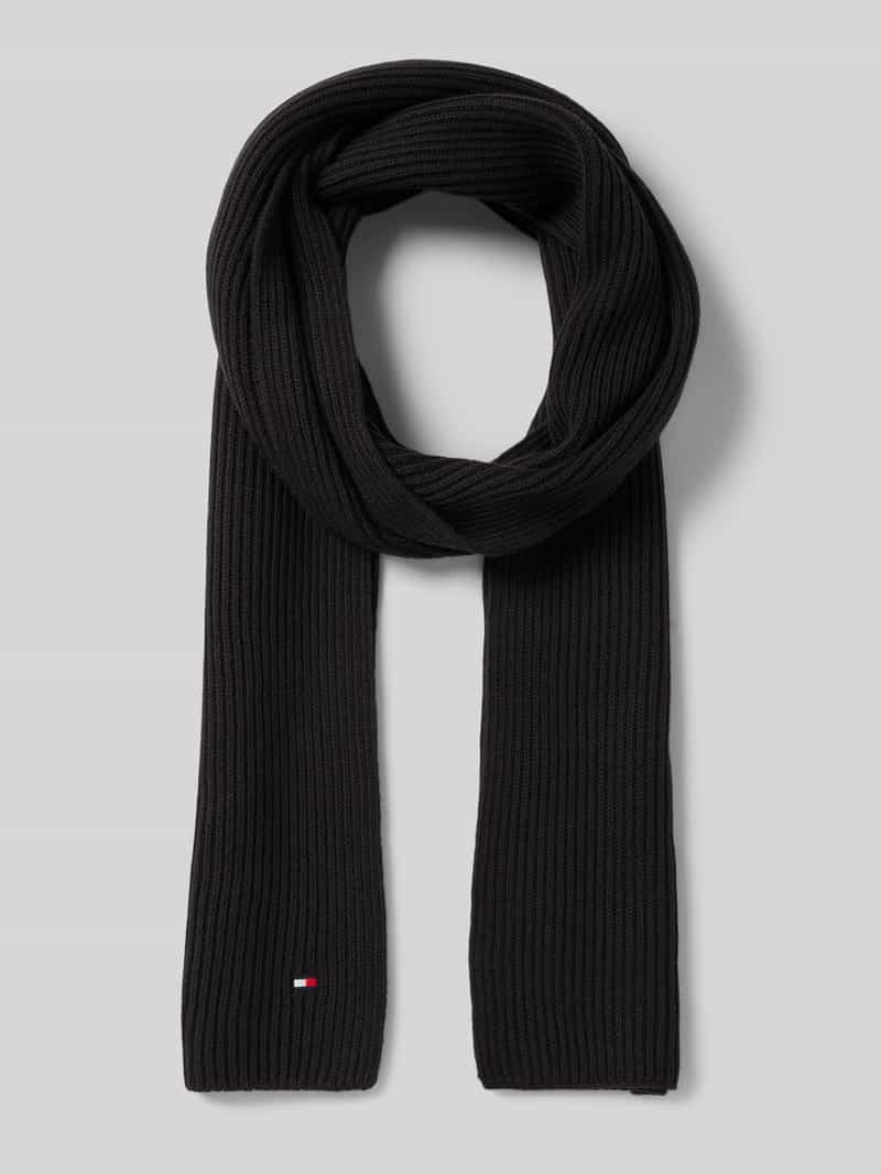 Tommy Hilfiger Gebreide sjaal TH FLAG PIMA COTTON CASH SCARF