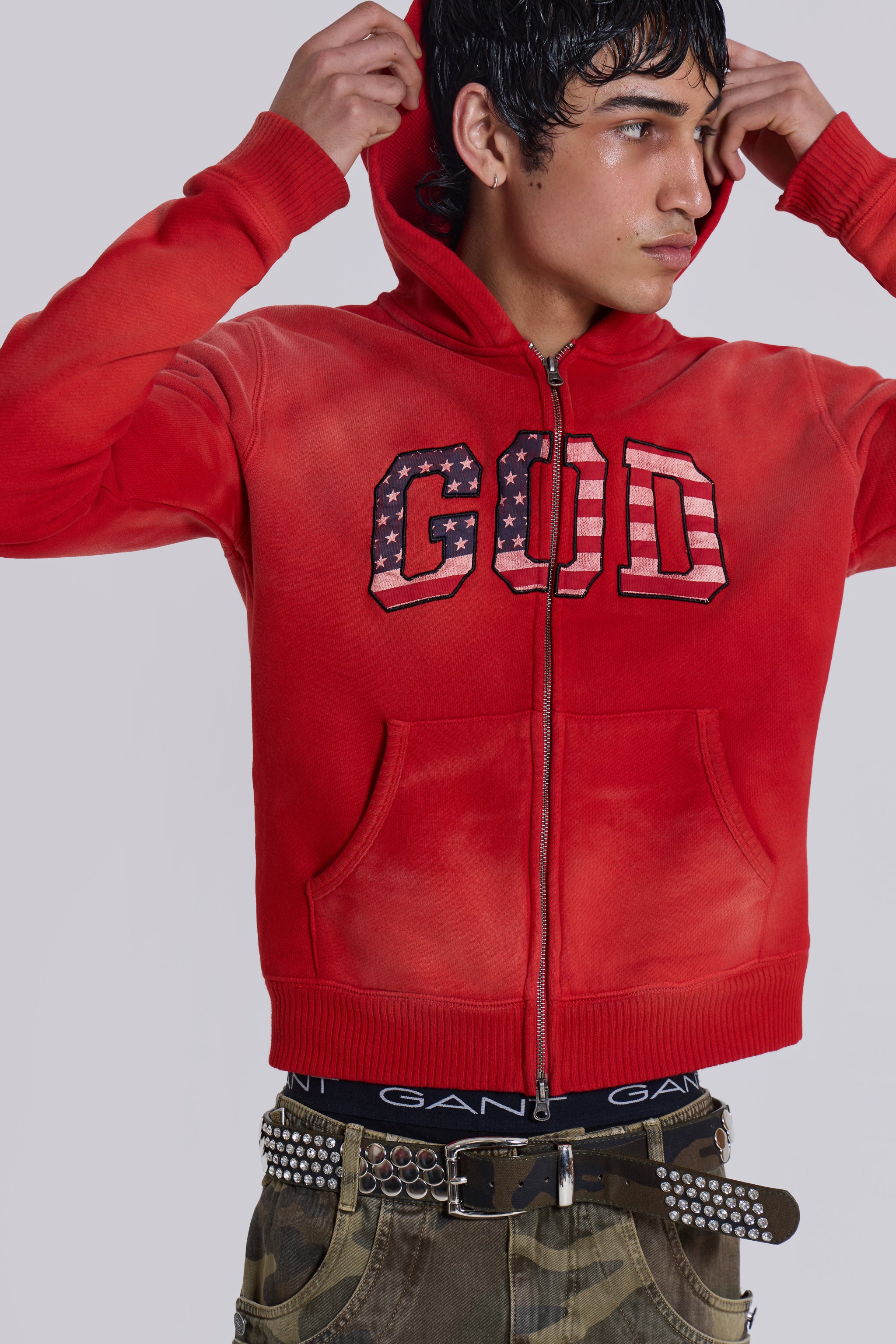 Jaded Man 'GOD' Mini Monster Hoodie