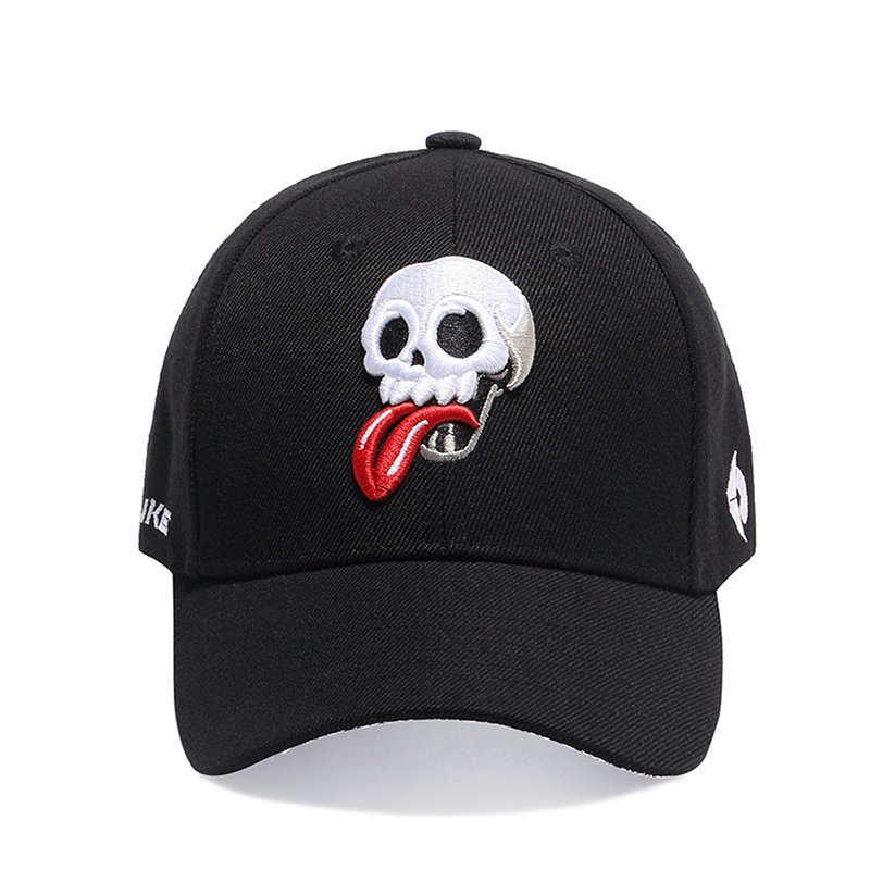 Cap Factory Honkbalhoed Zomer Heren Katoenen Baseball Cap Vrouw Mode Snapback Hiphop Hoeden zwart