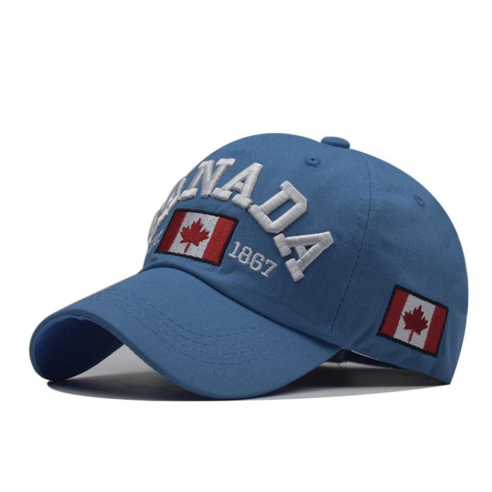 Northwood []Canada Baseball Caps voor Mannen Vrouwen Canada Snapbacks Zomer Zon Vader Hoeden Mannen Trucker Caps 54-60 cm hemelsblauwe kleur