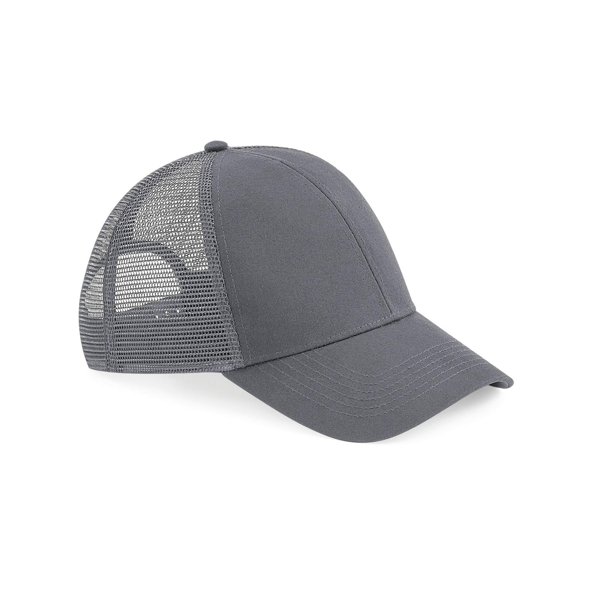 Beechfield unisex volwassen biologisch katoenen truckerpet One Size