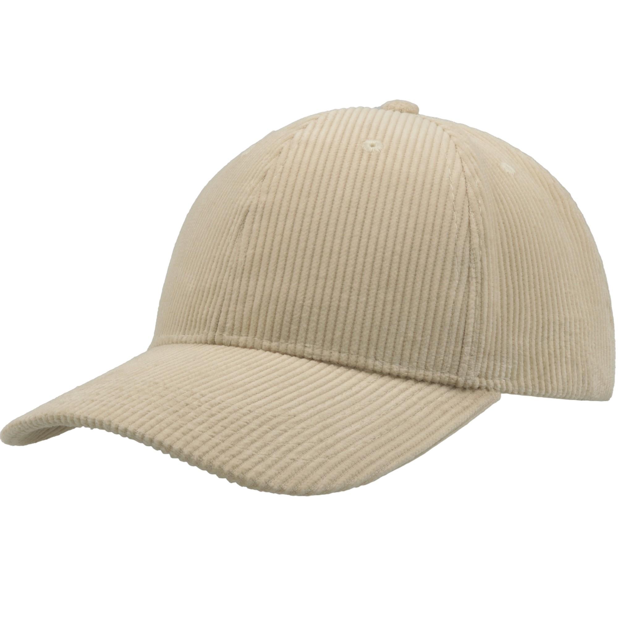 Atlantis unisex volwassen Cordy S corduroy gerecyclede honkbalpet One Size