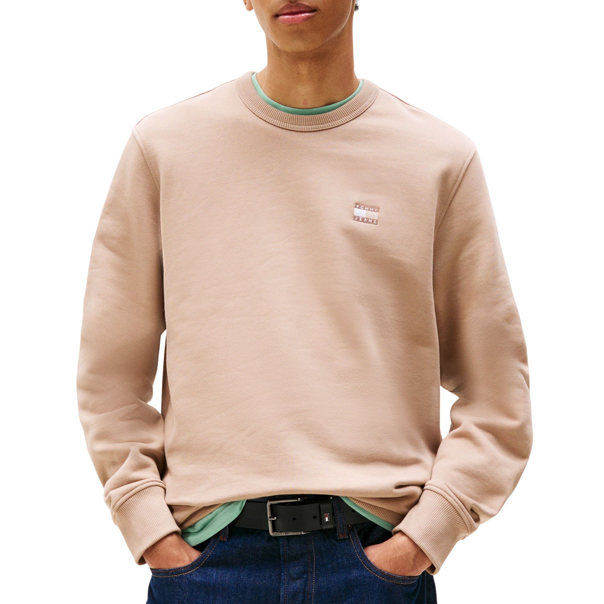 TOMMY JEANS Sweatshirt TJM REG BADGE CREW EXT