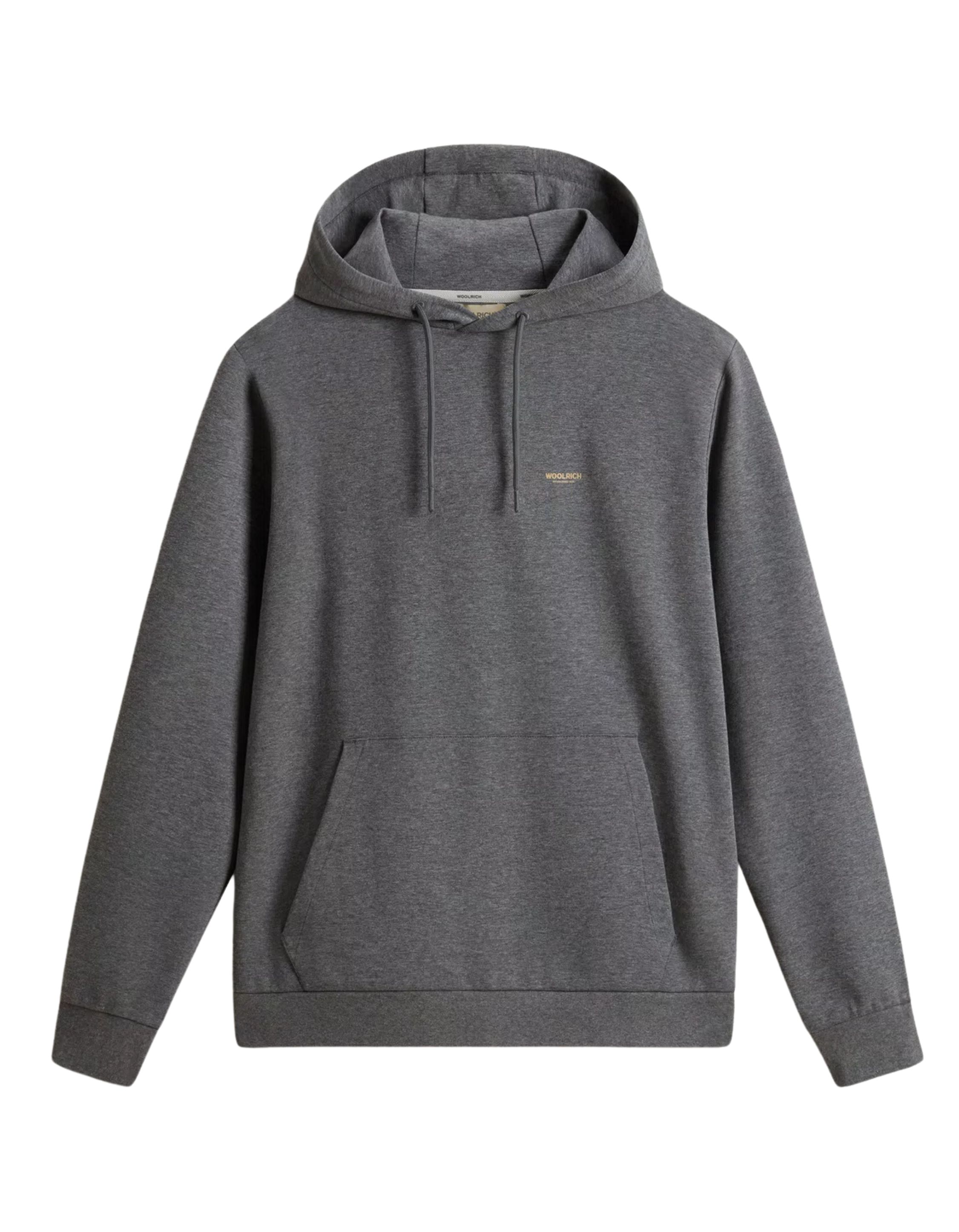 Woolrich Logo interlock hoodie cfwosw2002mrut5195