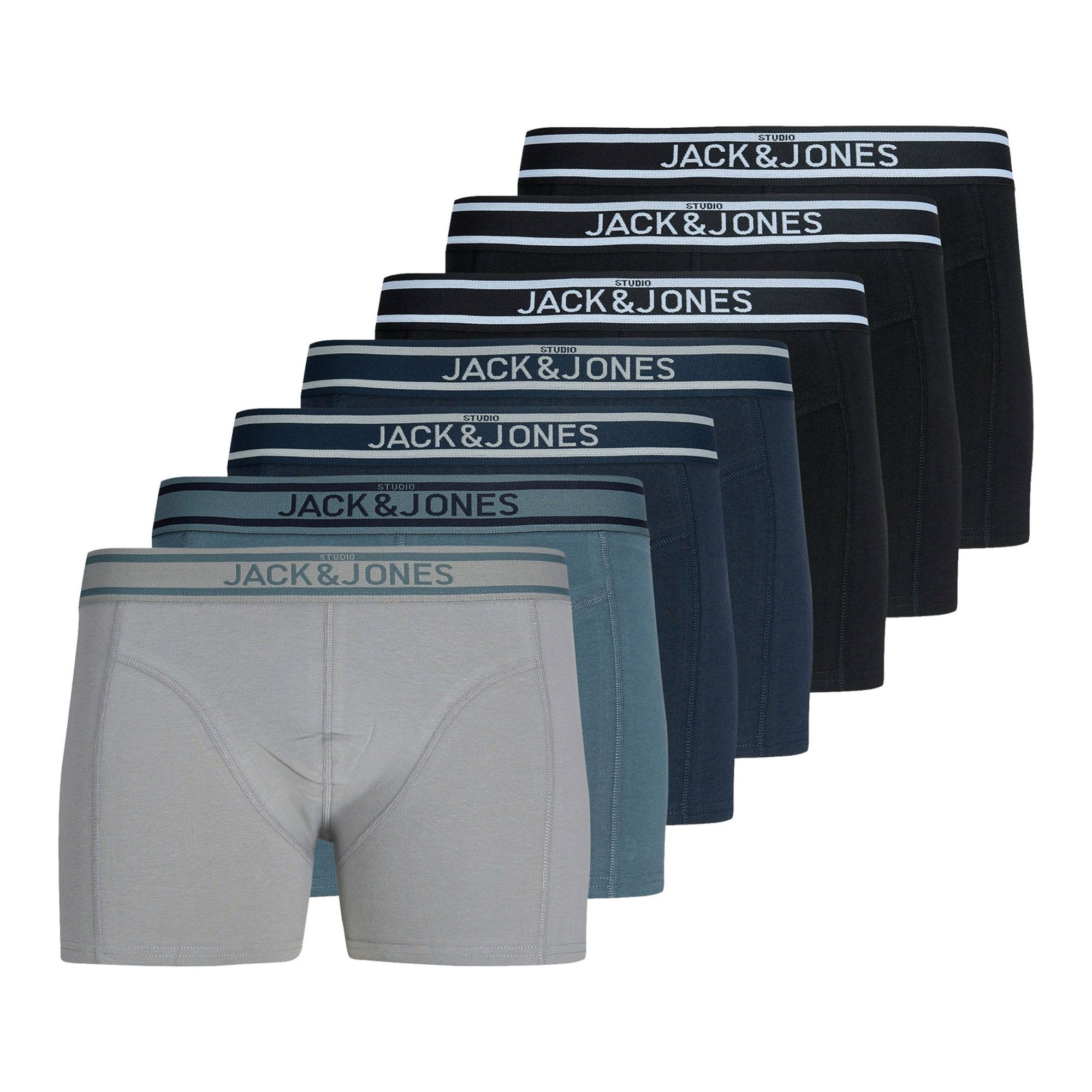 Jack & Jones John Solid Trunk Boxershorts Junior (7-pack)