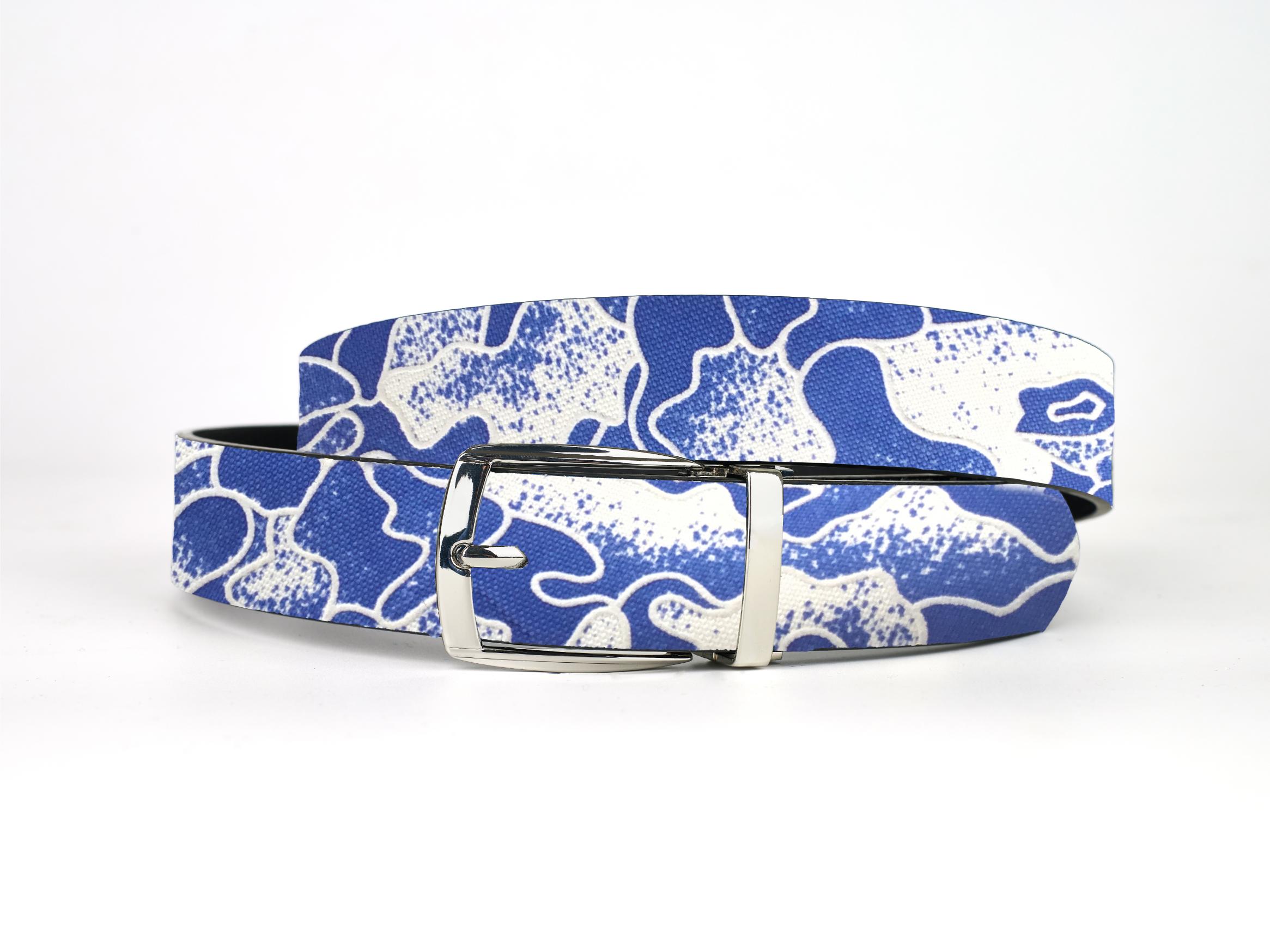 Lureaux Blue Current (Riem)  - Nette Riemen Voor Heren