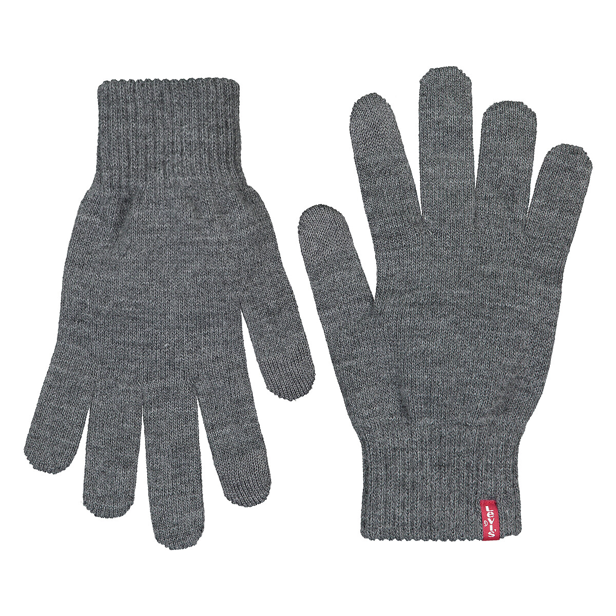 Levi's Gebreide handschoenen Touchscreen met touchfunctie, eenvoudige bediening van smartphones op koude dagen