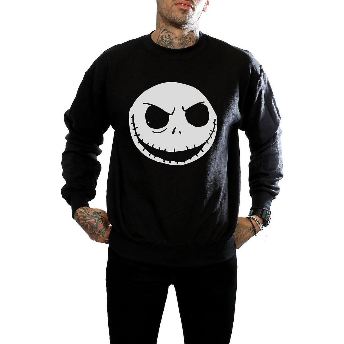 Nightmare Before Christmas Heren Jack Skellington katoenen sweatshirt L