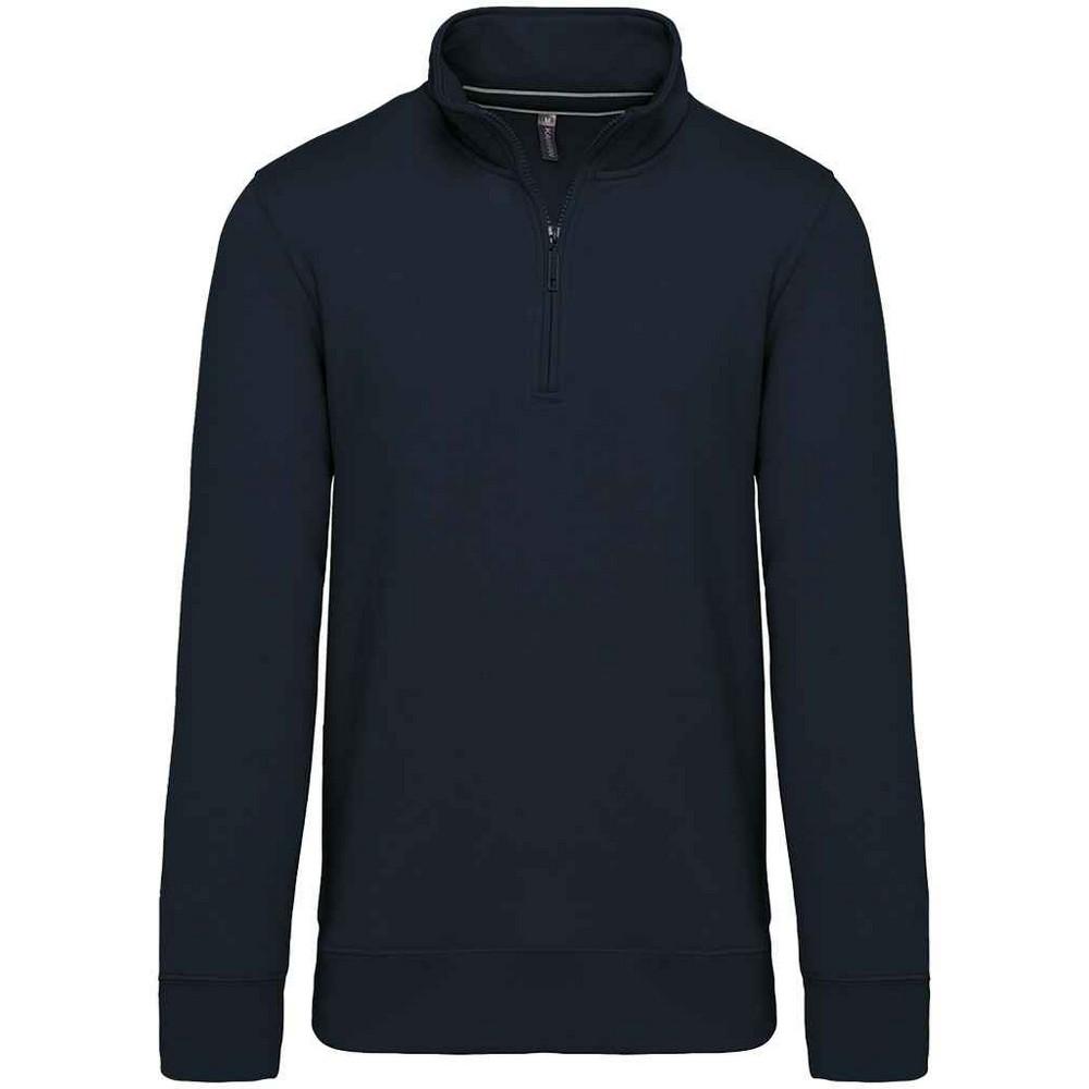 Kariban herensweater met ritshals XXL
