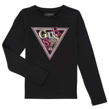 Guess T-Shirt Lange Mouw  LS T-SHIRT W/SEQUINS