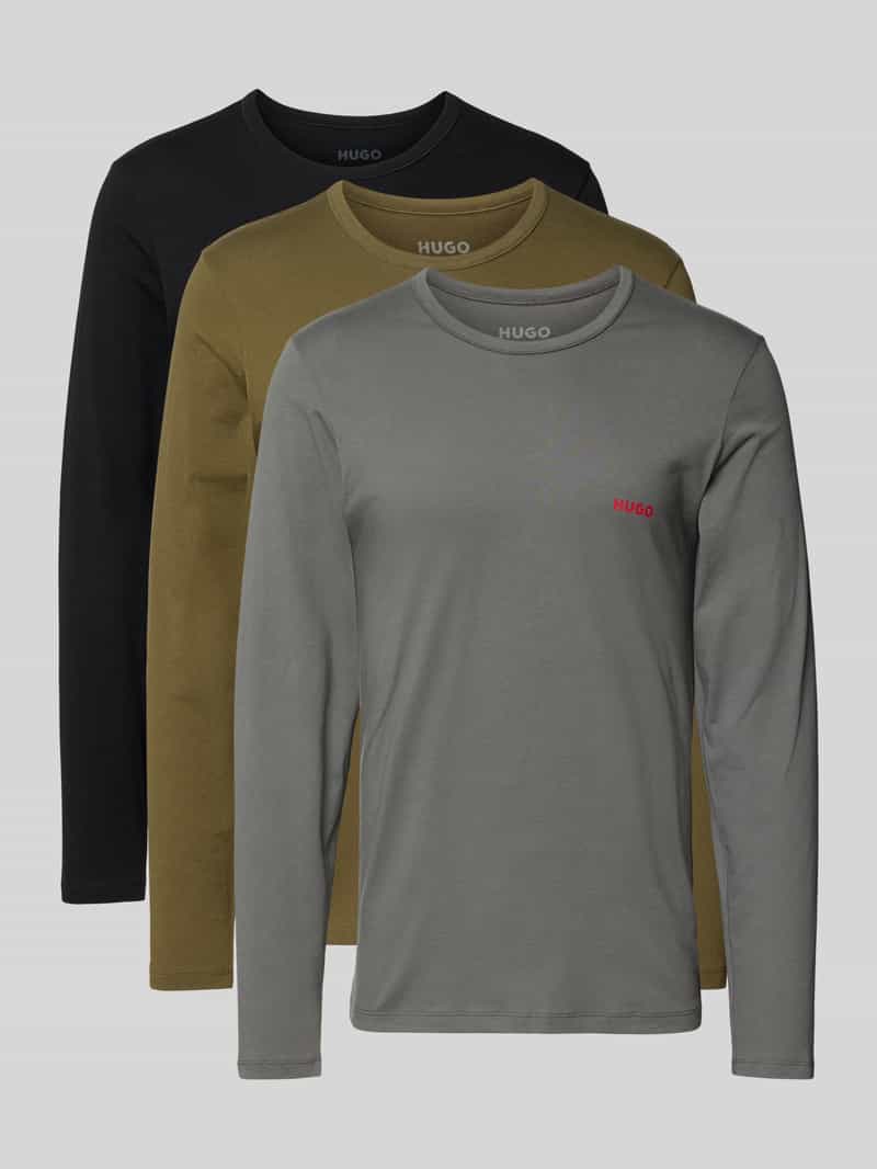 HUGO underwear Shirt met lange mouwen LS-SHIRT RN TRIPLET (Set van 3)