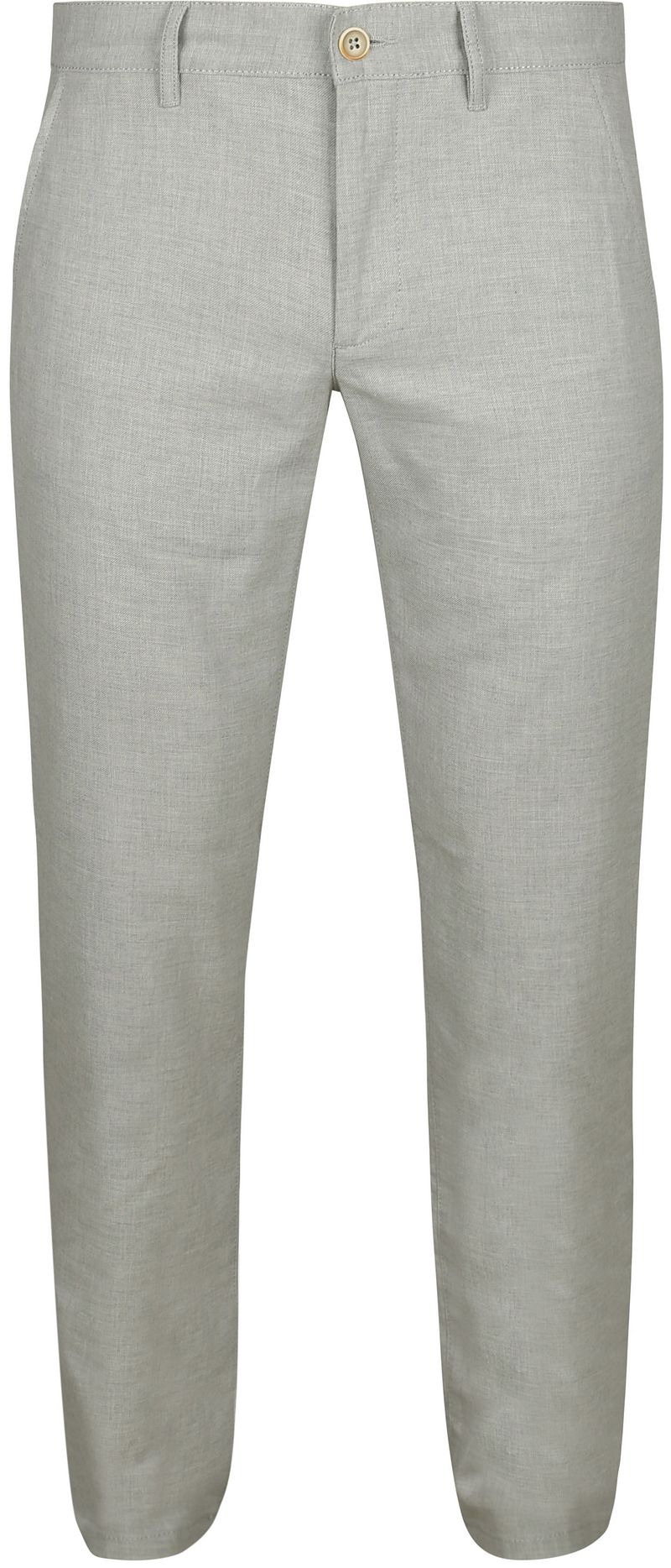 Alberto Lou Chino Linnen Mix Beige
