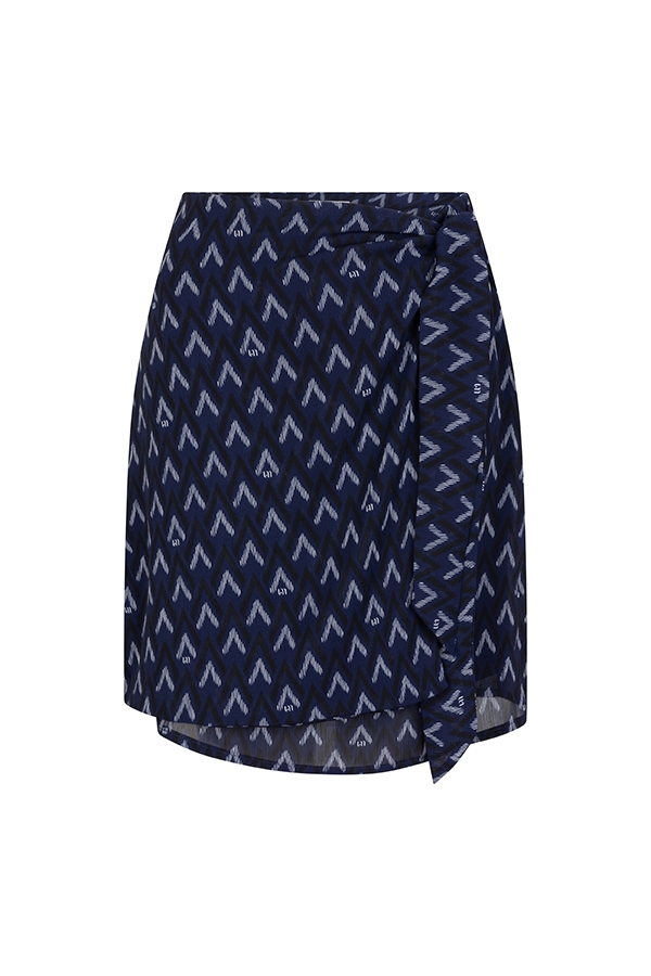Lofty Manner carol qj31 skirt carol 823 zigzag print