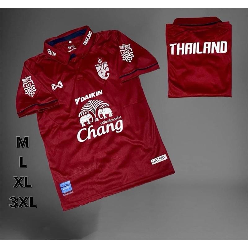 Muay Thai Kick Boxing THAILAND Nationaal Voetbal Voetbal Trainingsshirt Snel Droog Shirt Polo Kraag Polyester Korte Mouw Unisex Heren Dames Uniform M