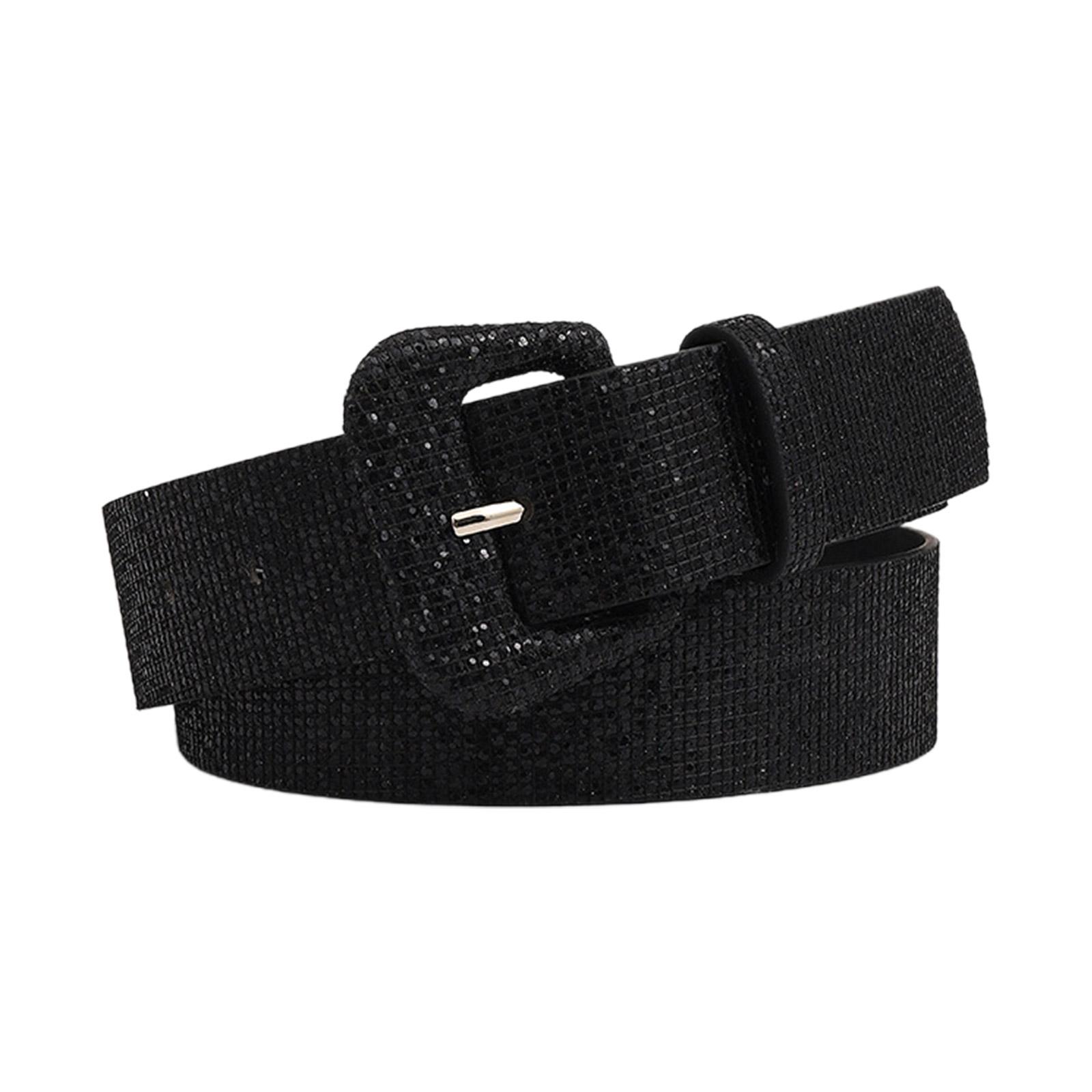 Start from here Heldere glanzende vrouwelijke tailleriem Tailleketting Luxe zoete tailleriem Riemen Volledige pailletten Verstelbare gespriem 1