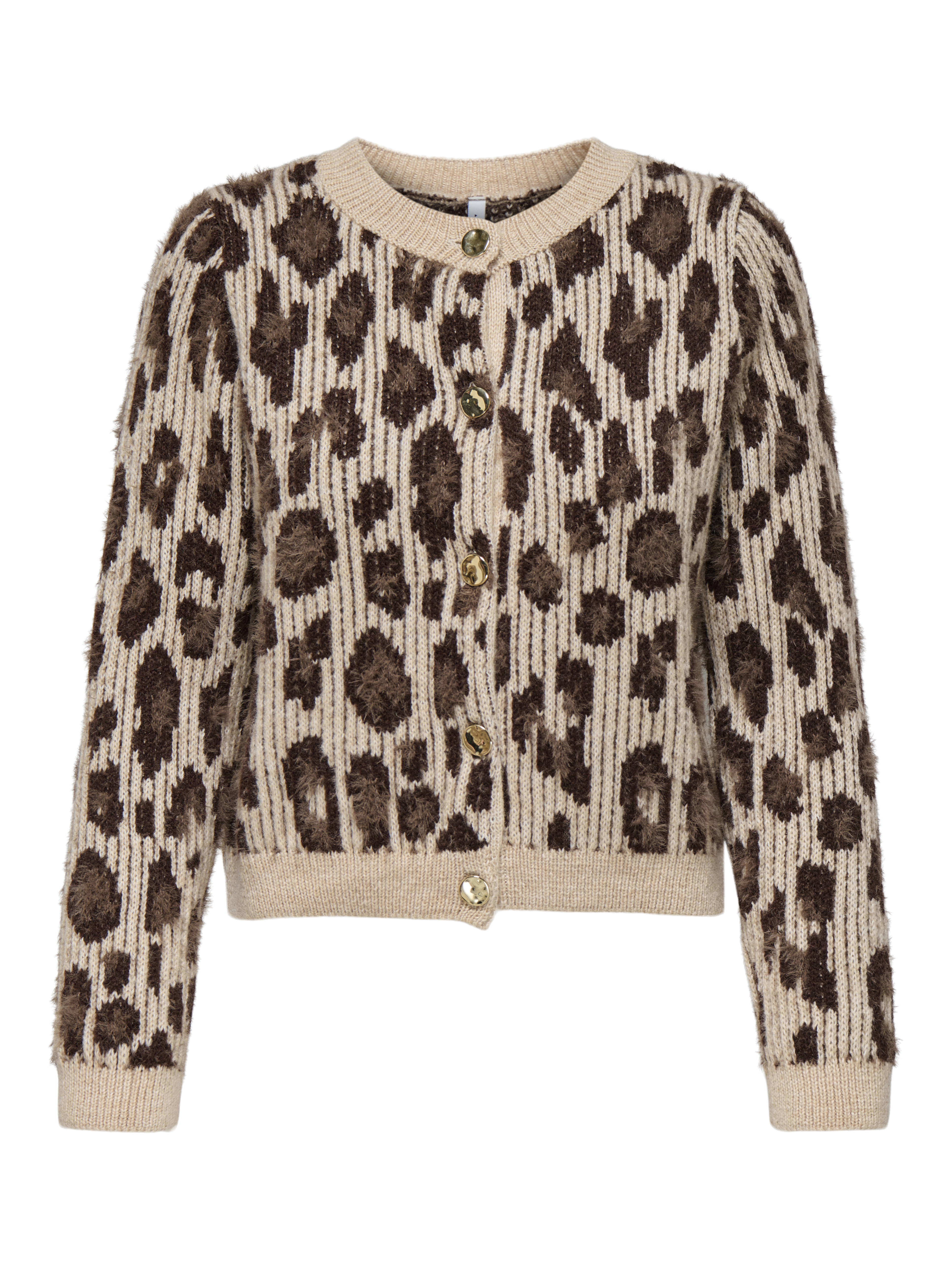 Only onlsybille ls jq button cardigan cs 15358214 irish cream
