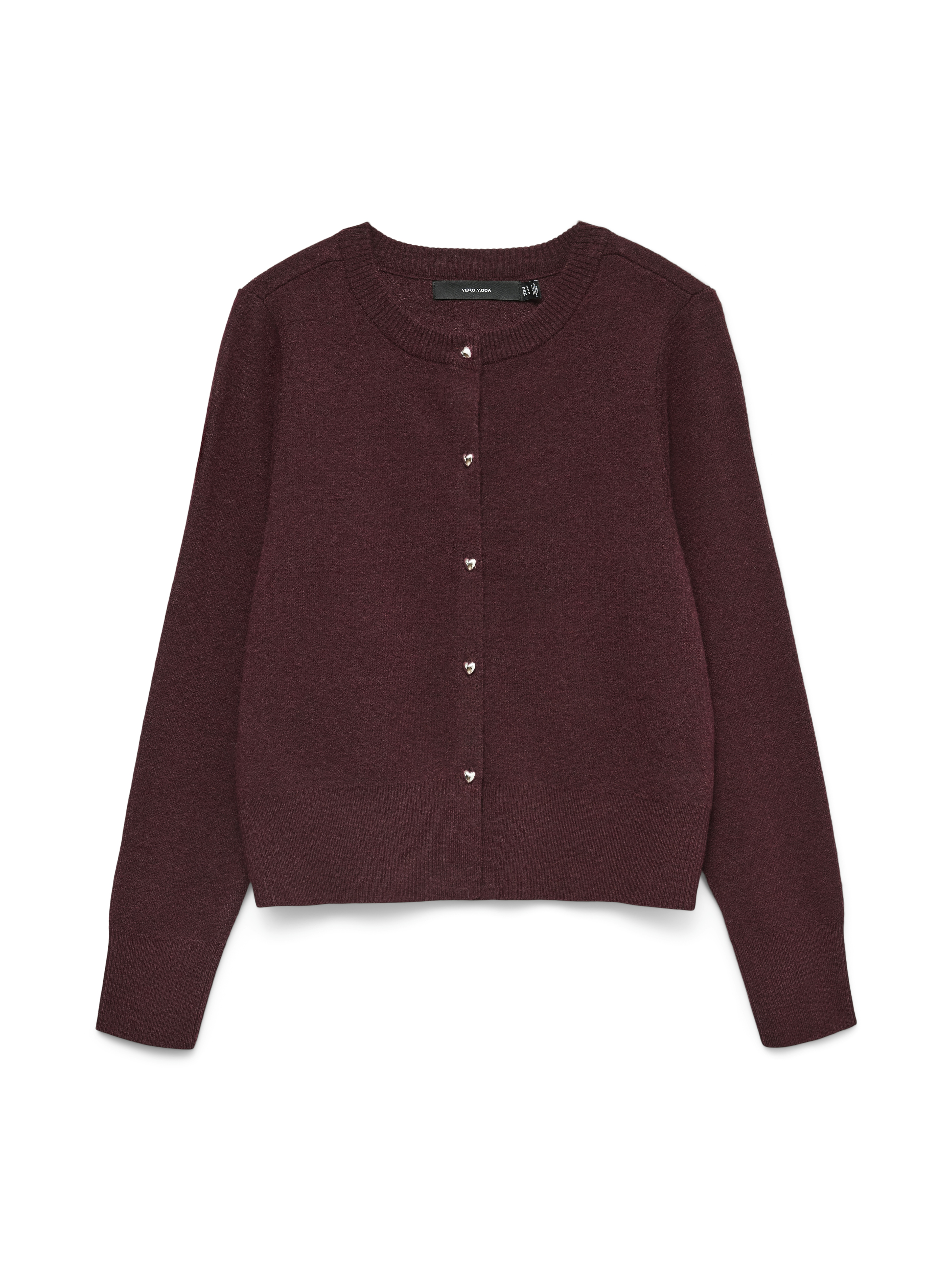 Vero Moda vmkacy ls o-neck cardigan 10334916 winetasting