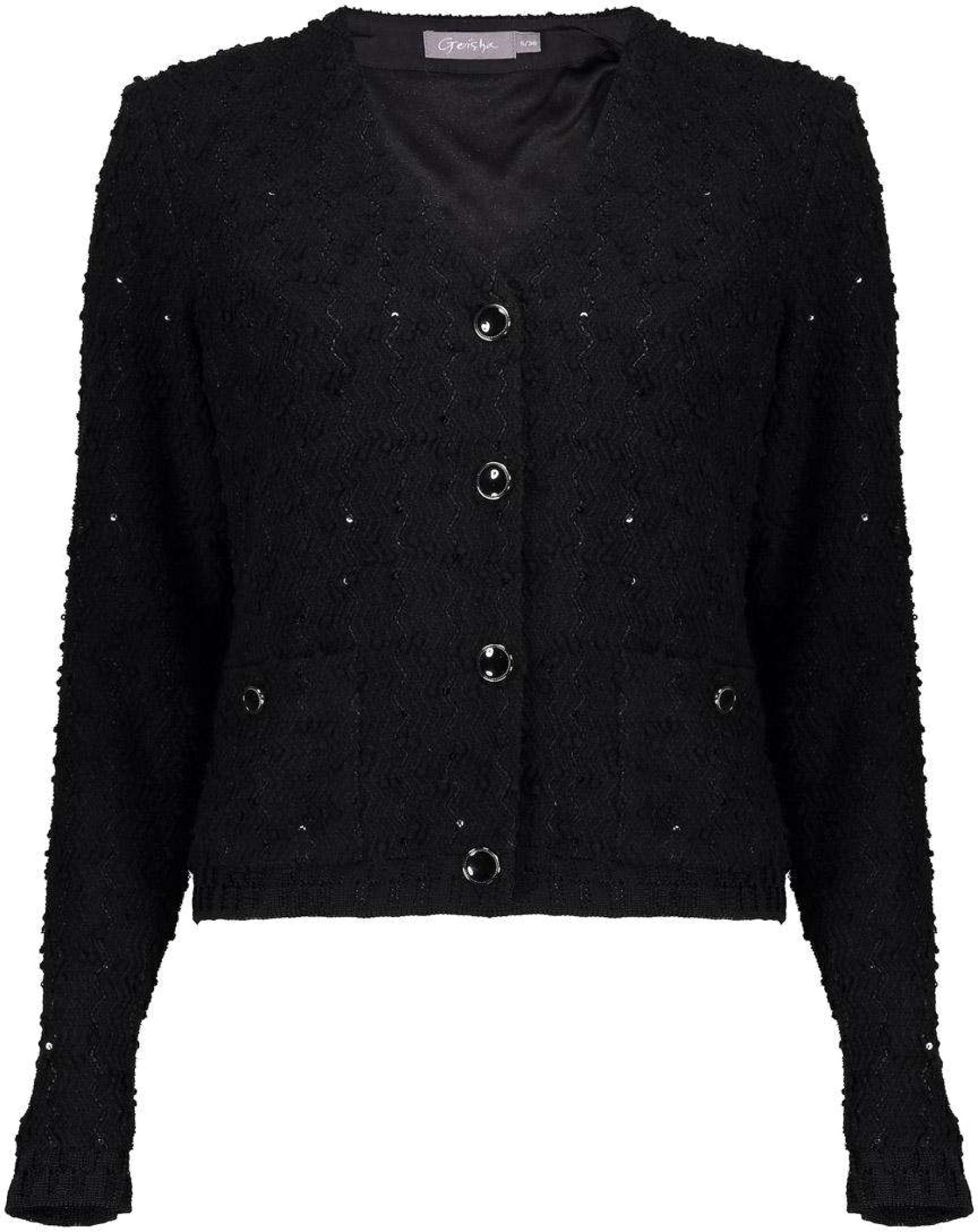 Geisha Vest black