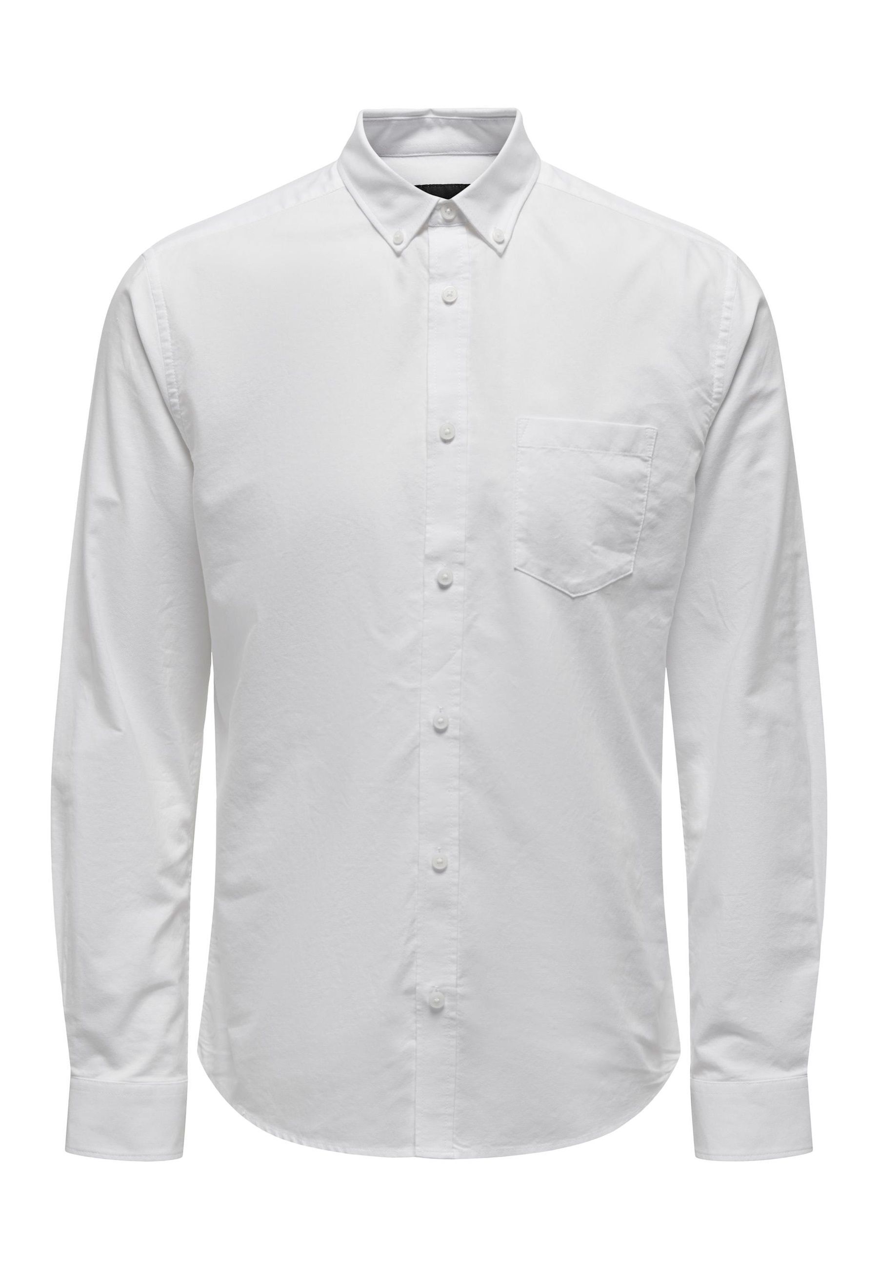 ONLY & SONS Overhemd met lange mouwen ONSALVARO SLIM LS OXFORD SHIRT NOOS