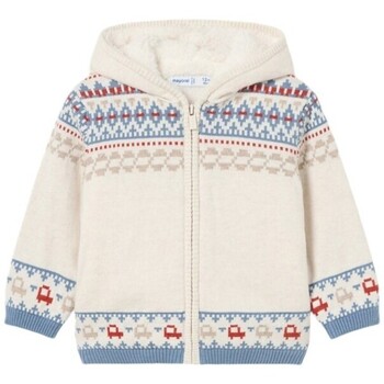 Mayoral Mantel  2319 CARDIGAN TRICOT FORRADO Beige