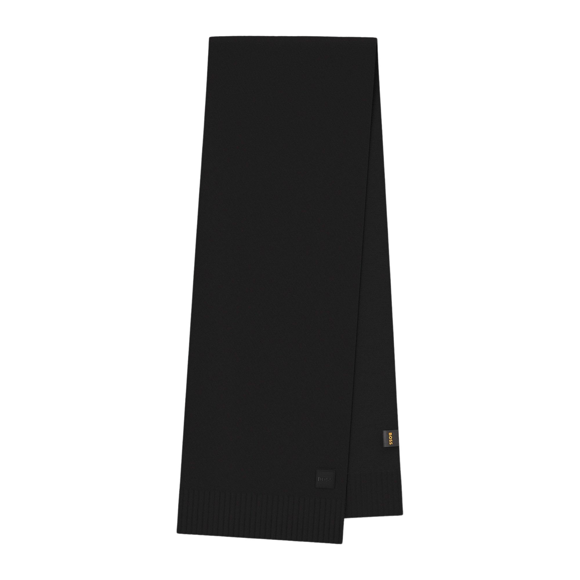 Boss Orange Gebreide sjaal Akaio_R_Scarf 50% wol winter sjaal wollen sjaal herfst premium mode