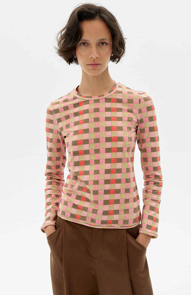 Thinking mu Damen vegan Top Brisa Multicolor