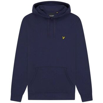 Lyle & Scott Sweater Lyle & Scott ML1139V BRUSHED BACK HOODIE-Z271 DARK NAVY BRUSHED