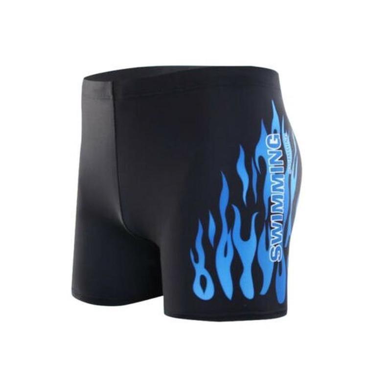 Handsome One Bedrukte heren zwembroek shorts heren plus size sportbroek XL grijs