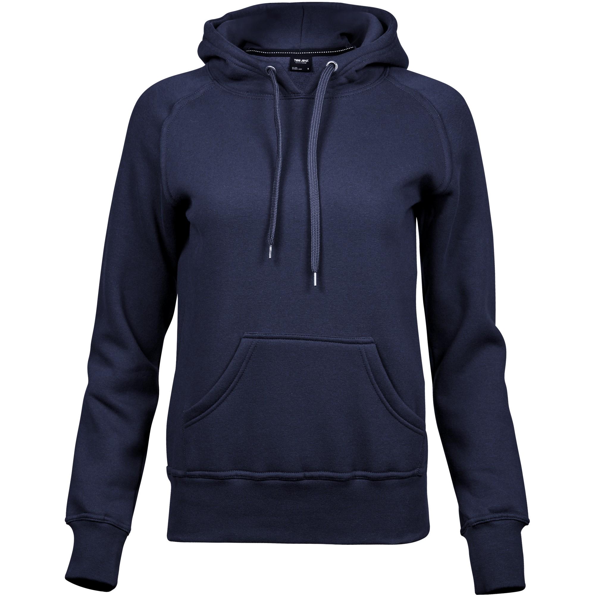 Tee Jays dames/dames Raglan sweatshirt met capuchon XXL