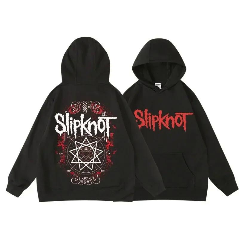 CHARM CLOTHINGS Slipknots Prepare for Hell Tour Mens Rock Hoodie XL