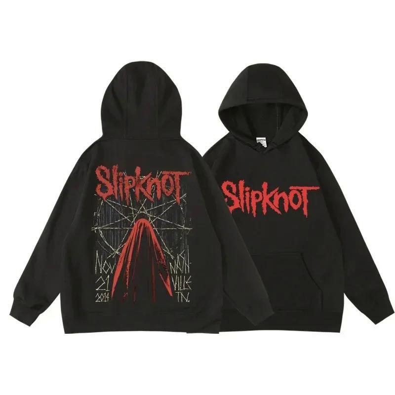 CHARM CLOTHINGS Slipknots Prepare for Hell Tour Mens Rock Hoodie XL