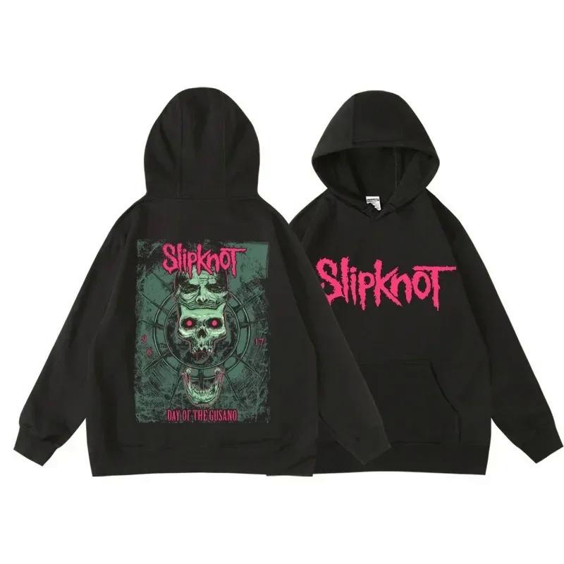 CHARM CLOTHINGS Slipknots Prepare for Hell Tour Mens Rock Hoodie XL