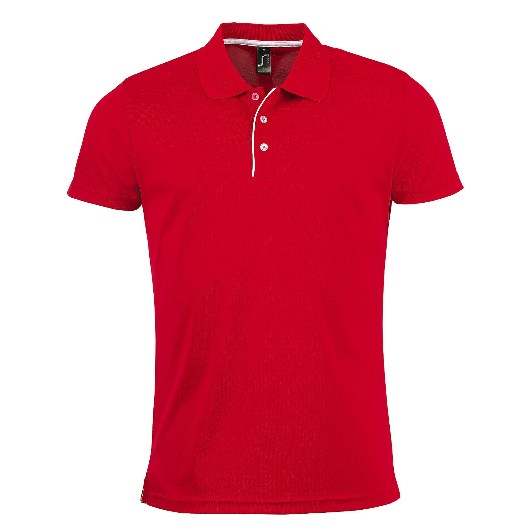 SOLS Heren Performer piqué poloshirt met korte mouwen XL